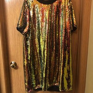 Fashion Nova Curve Sparkle Dress